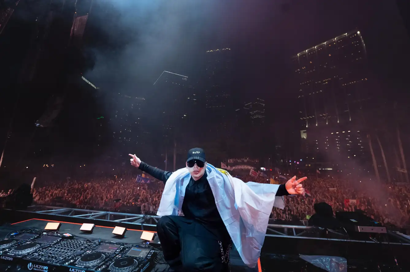 Bizarrap en el Ultra