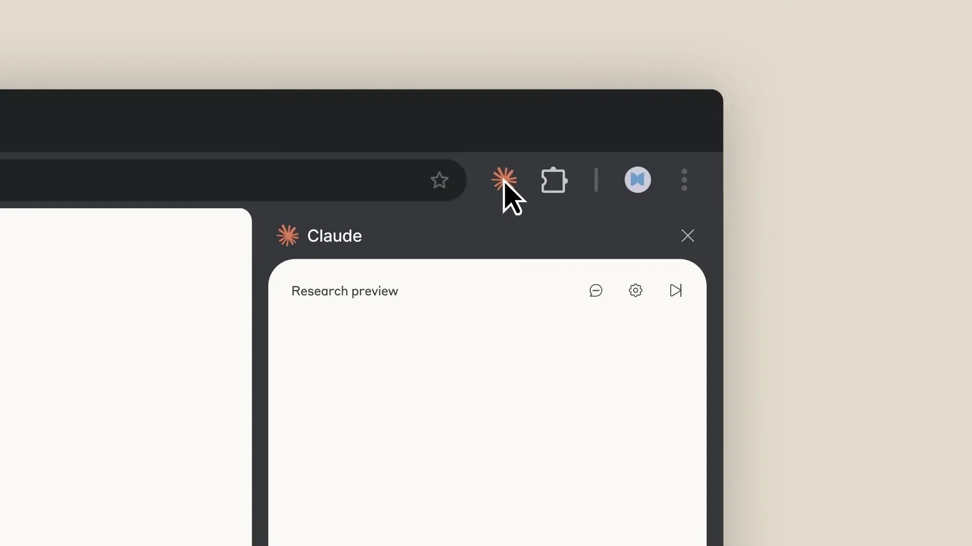 Chrome Claude extensión