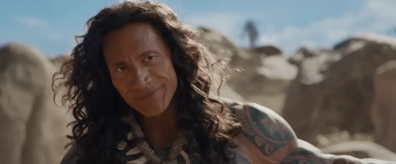 la peluca de Dwayne Johnson