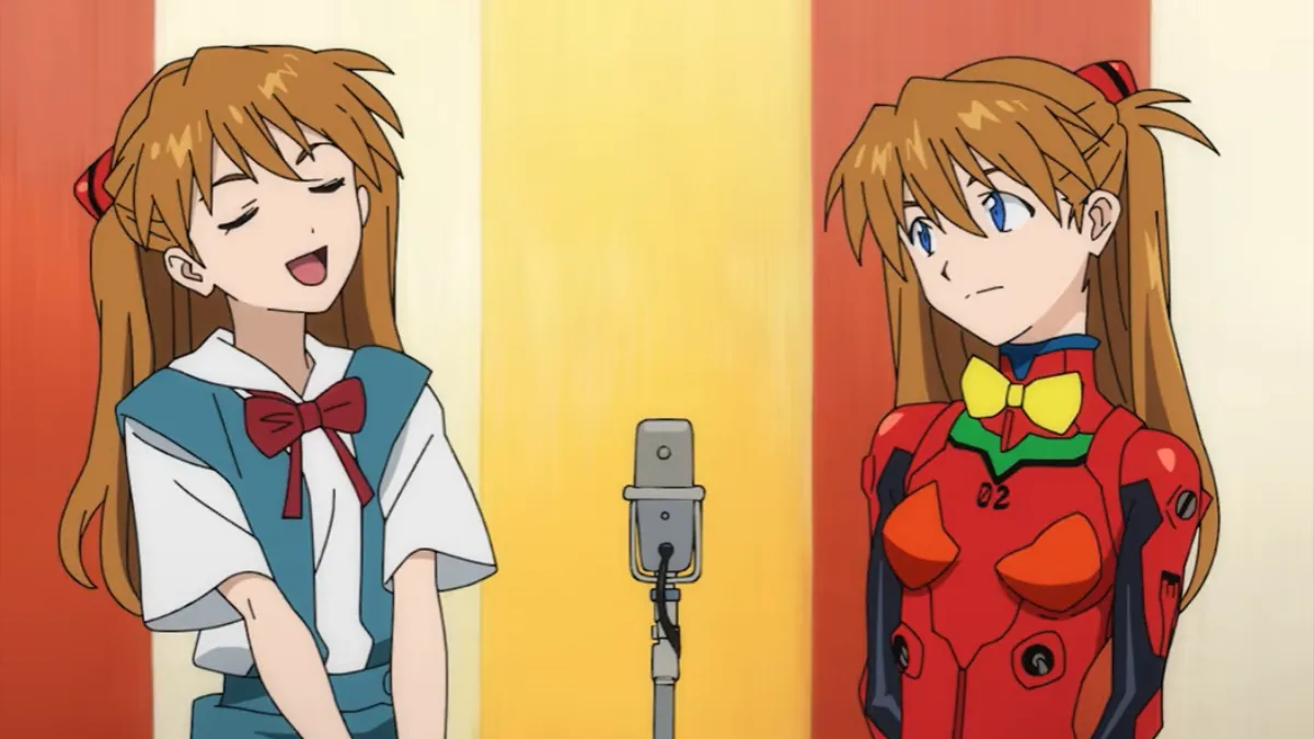 Evangelion Asuka corto filtrado