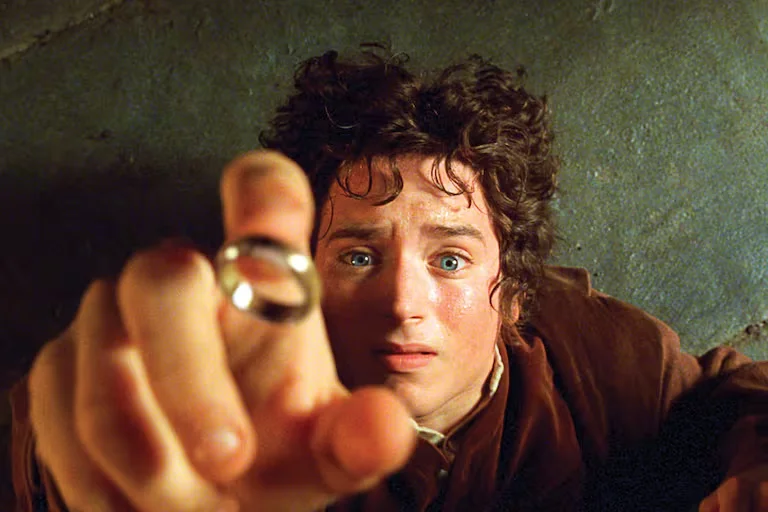 Elijah Wood como Frodo 