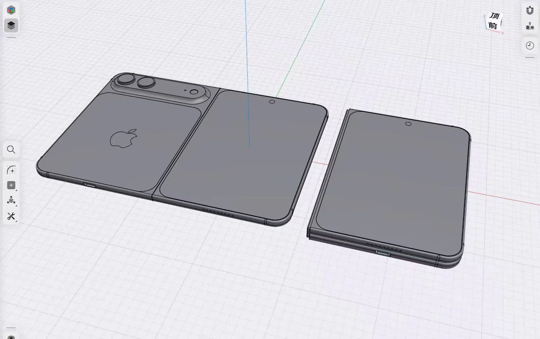iPhone plegable