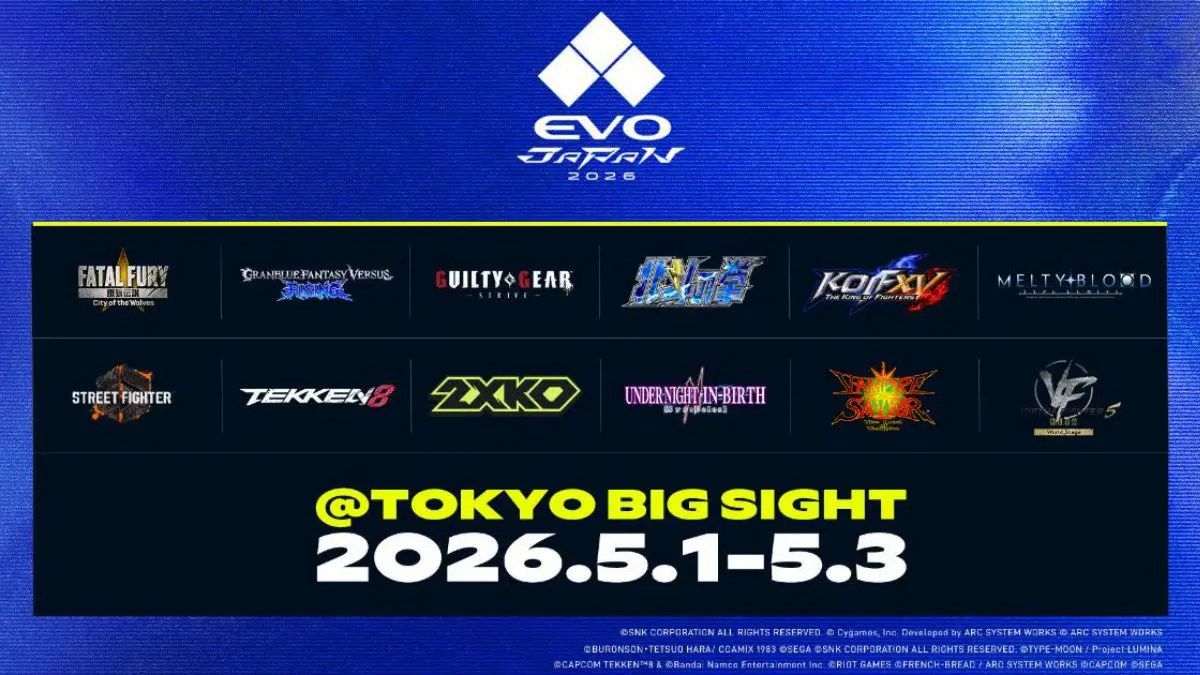 evo japón 2026