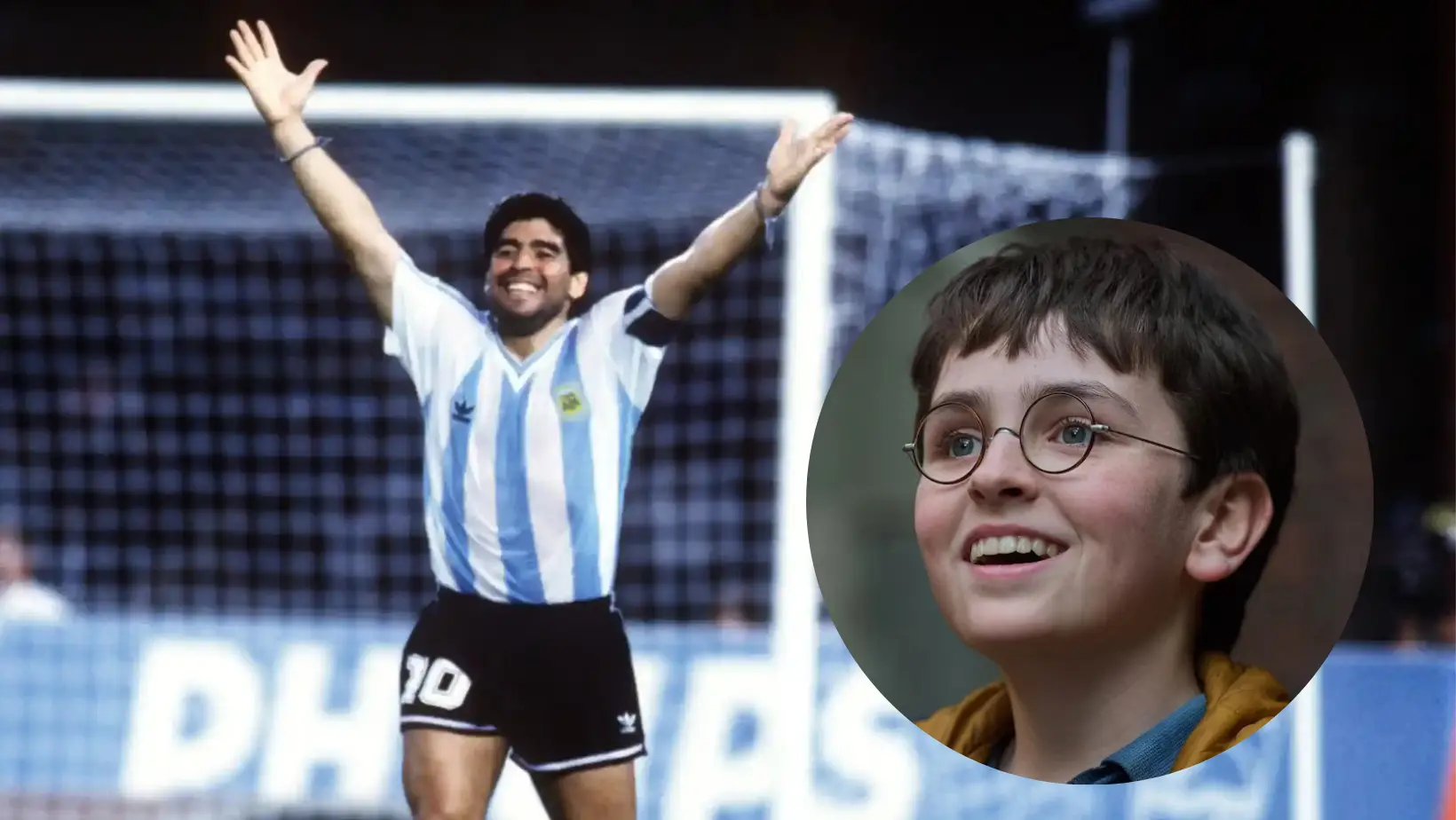 Maradona Harry Potter