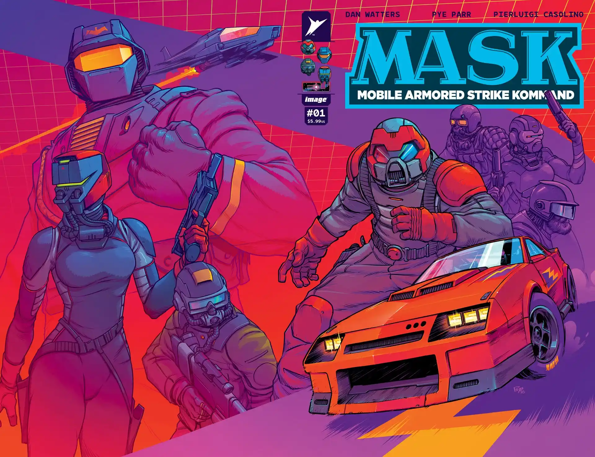 M.A.S.K. cómic