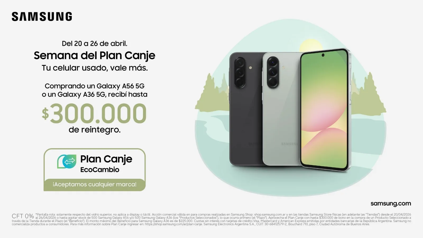 Plan Canje Samsung