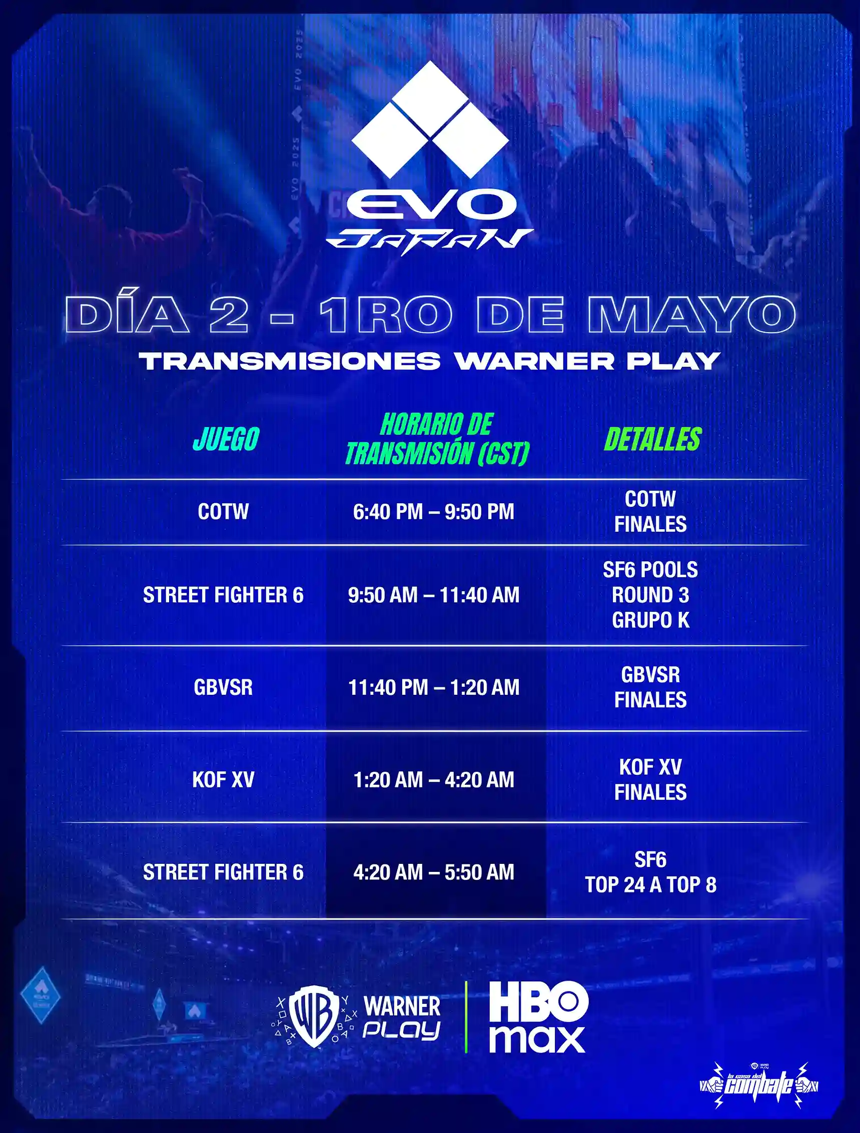 Warner EVO