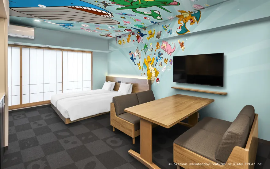 hotel pokémon japón