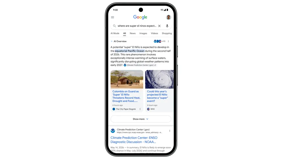 Google Preferred Sources IA