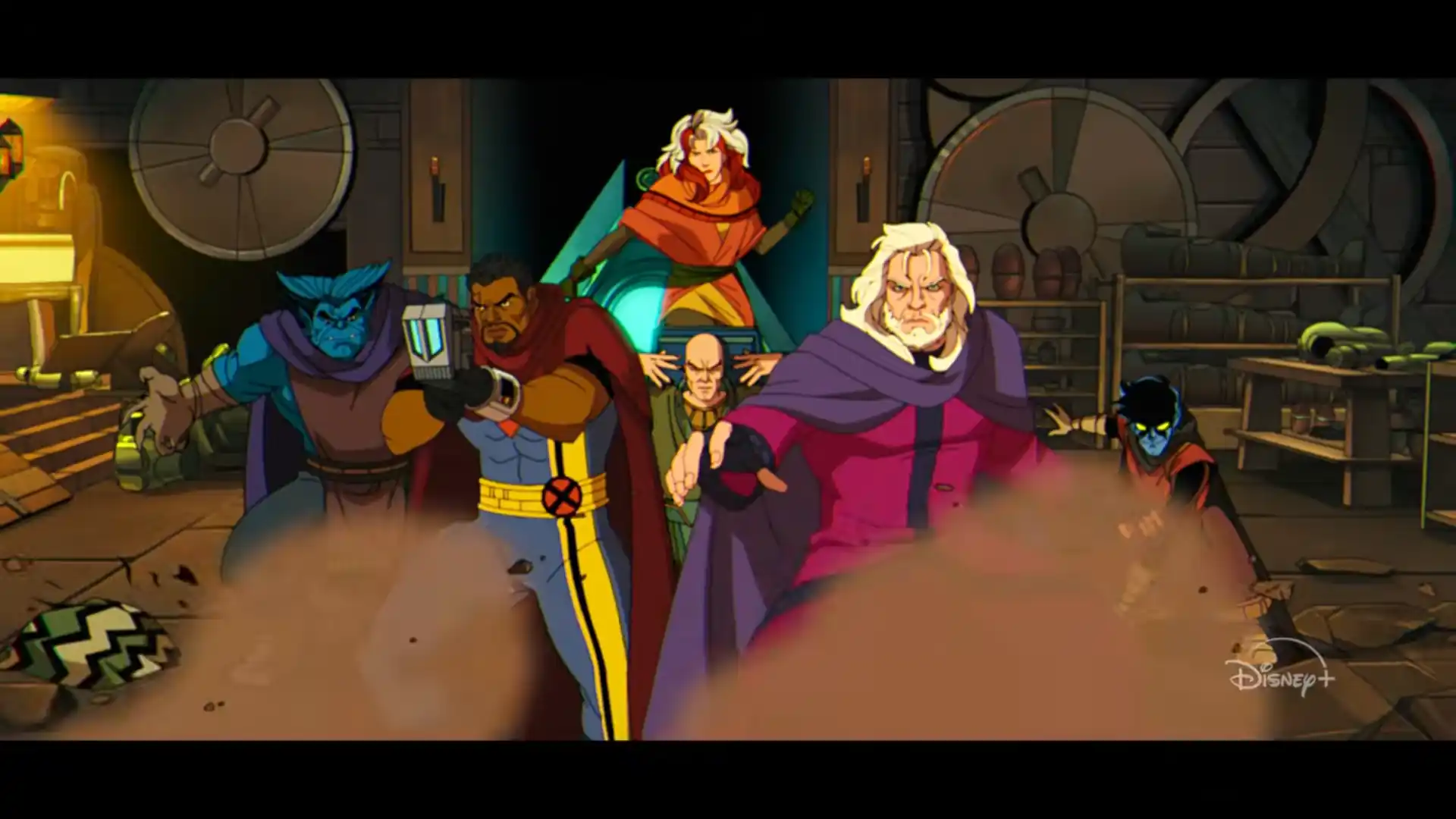 Los X-Men en el Antiguo Egipto en la temporada 2 de X-Men '97