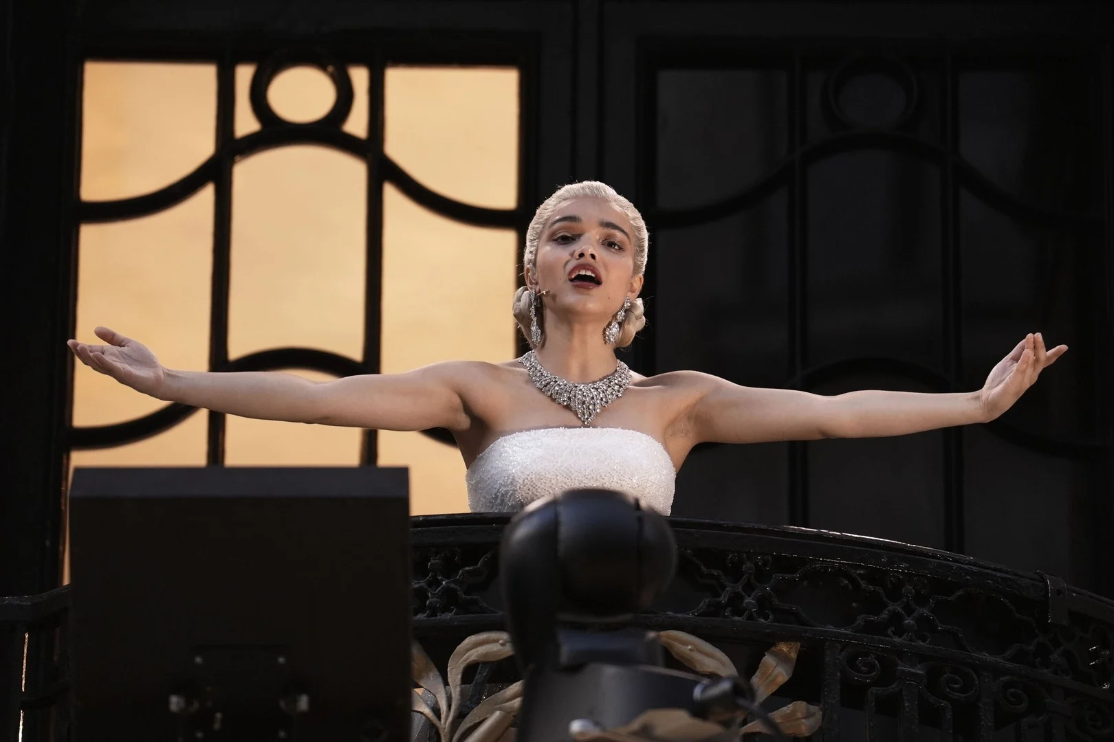 Rachel Zegler como Eva Perón en Evita Broadway 2027