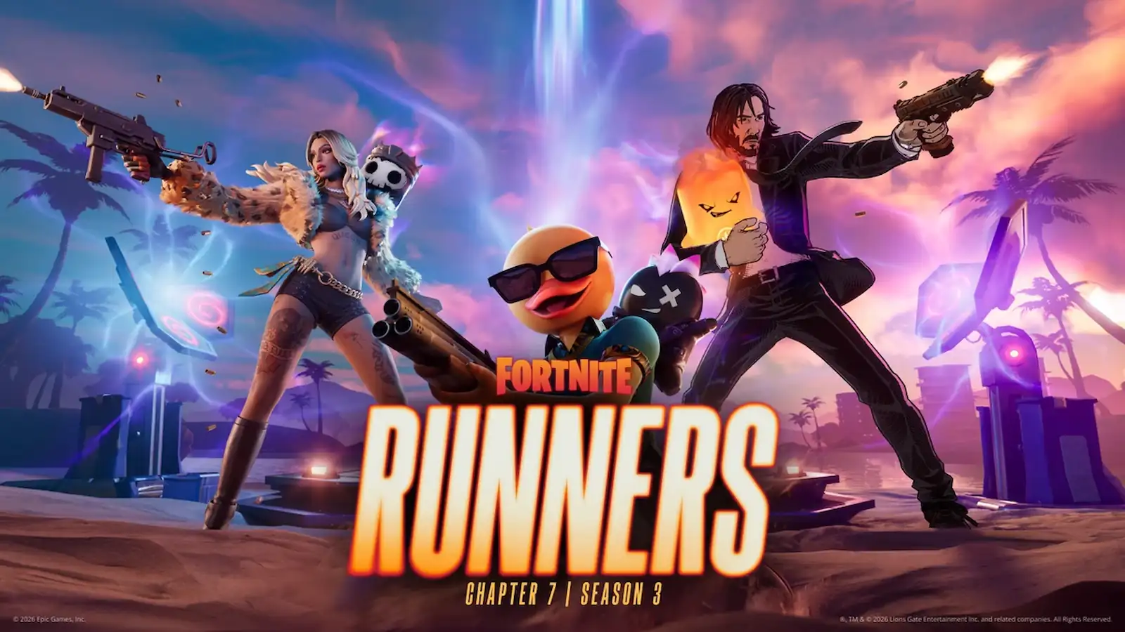 Galaxy Sprites en Fortnite Capítulo 7 Temporada 3