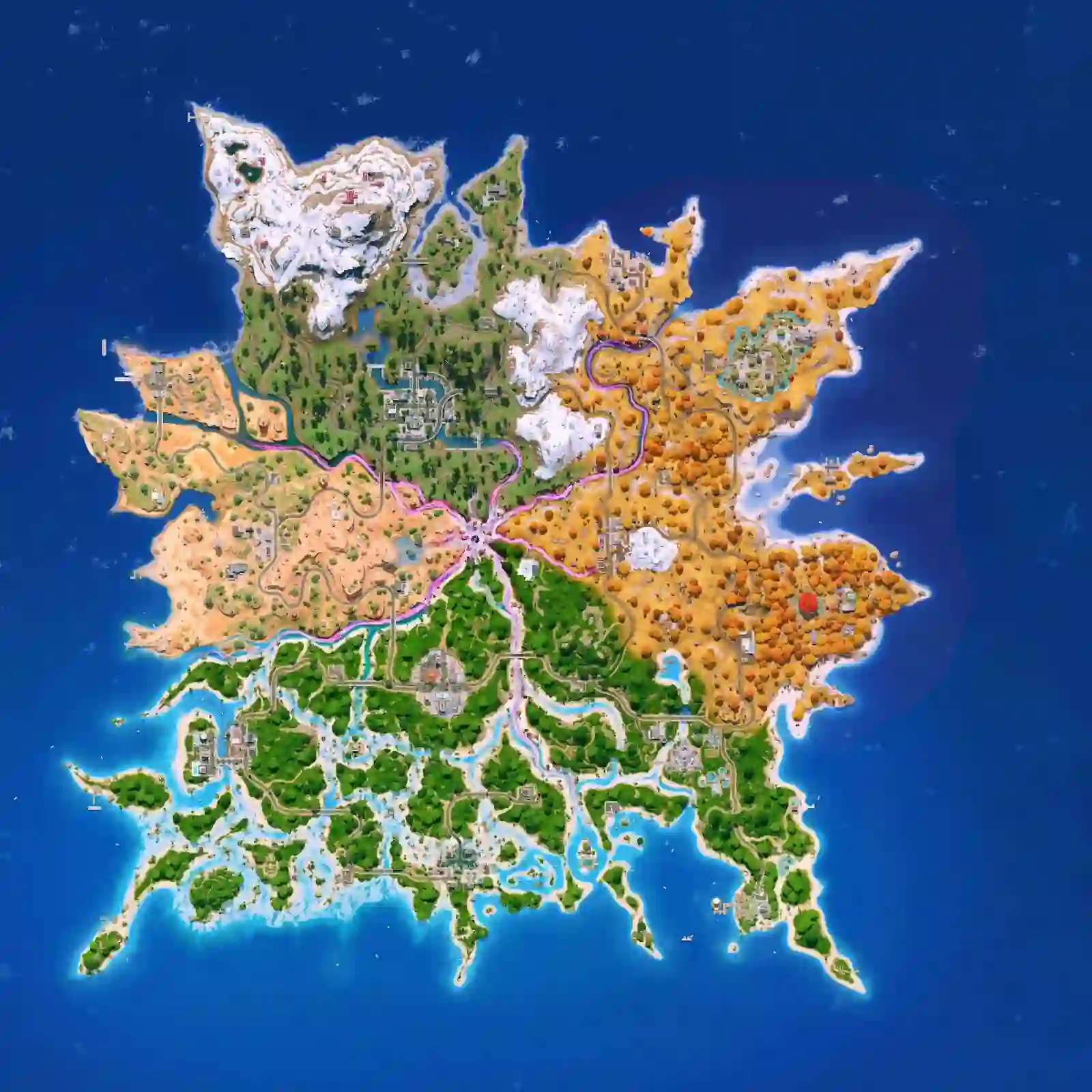 Cluster Coast-Fortnite