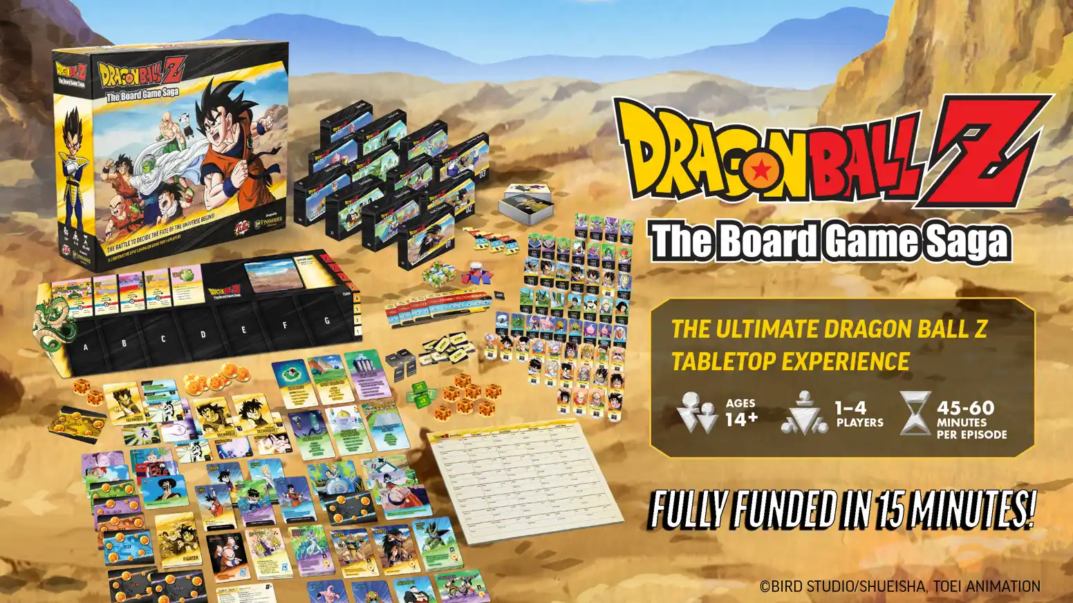 Dragon Ball Z The Board Game Saga