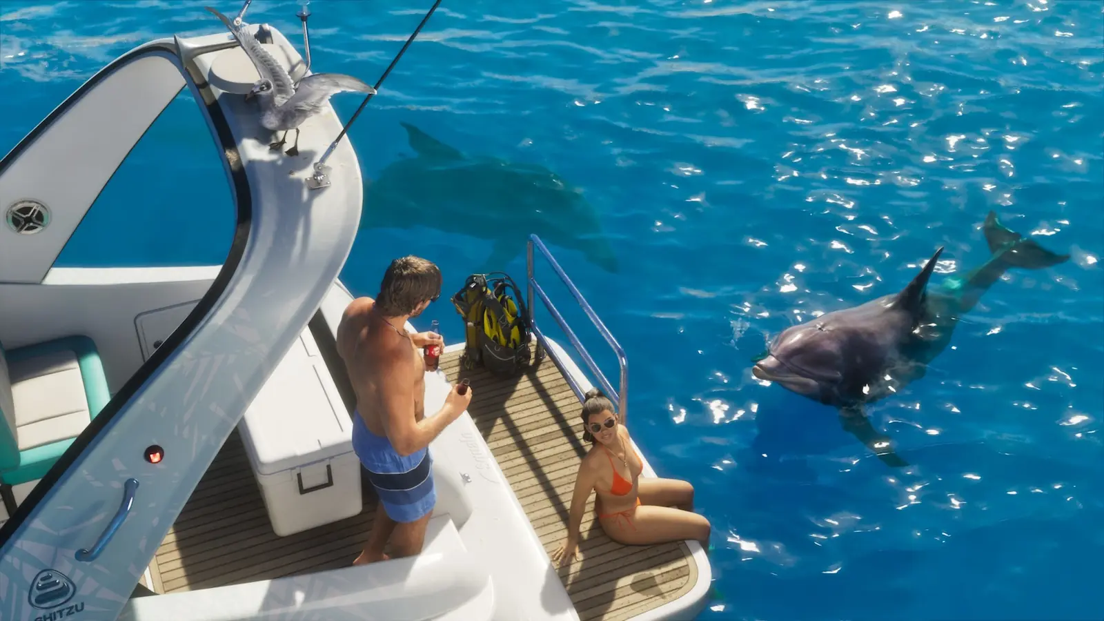 La pesca deportiva, una de las nuevas actividades de GTA 6 en el estado de Leonida