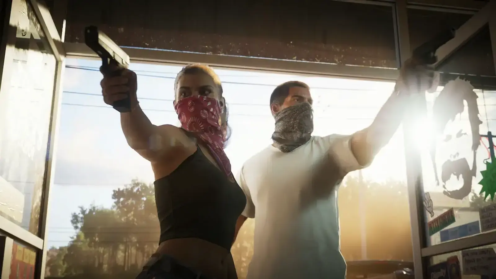 Captura de GTA 6 con advertencia sobre estafas y betas falsas