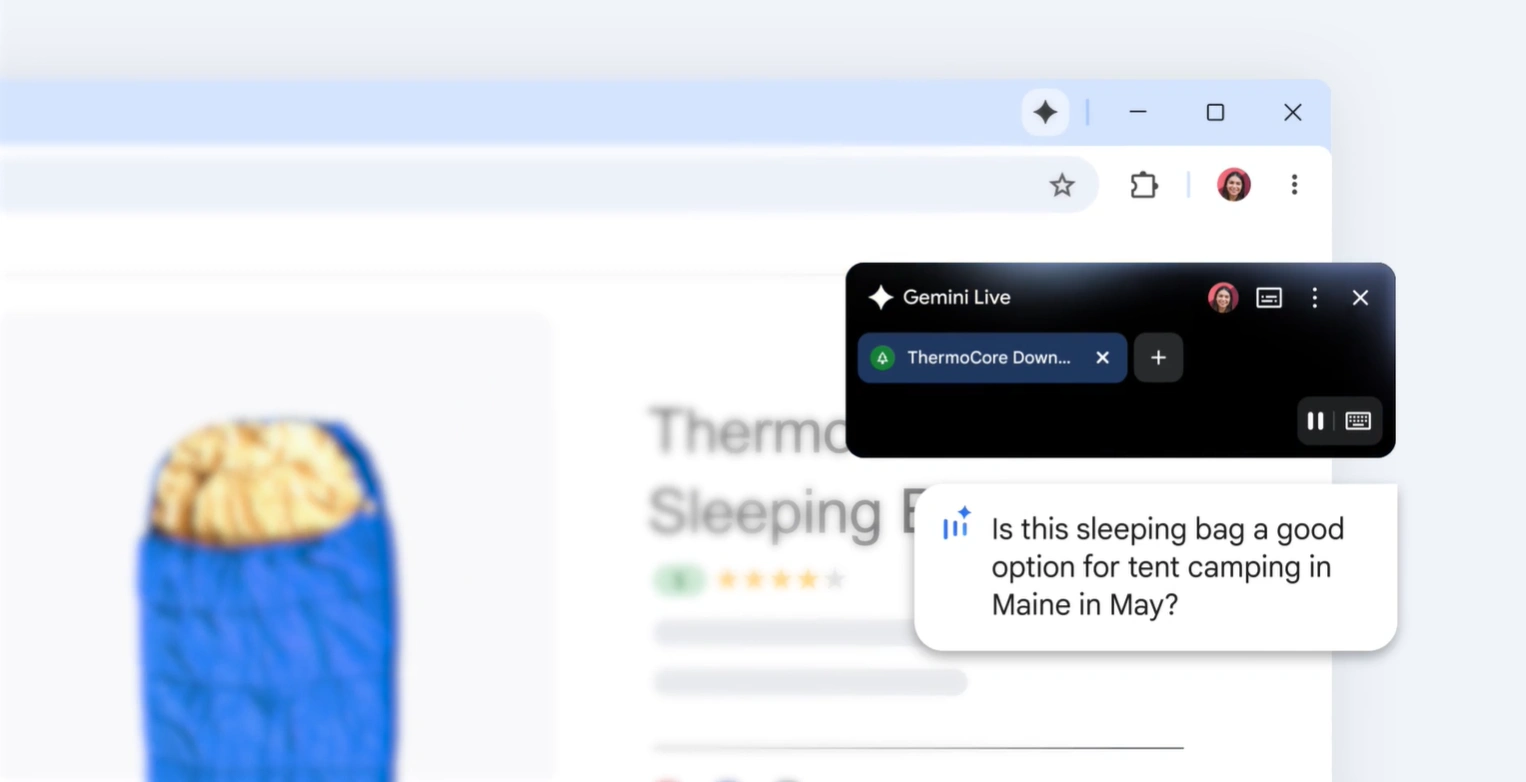 Gemini en Chrome