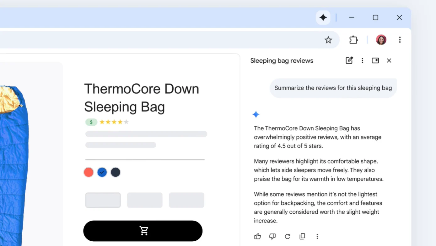 Gemini en Chrome