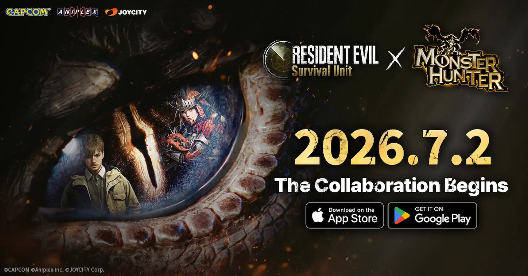 La colaboración entre Resident Evil Survival Unit y Monster Hunter, dos sagas de Capcom