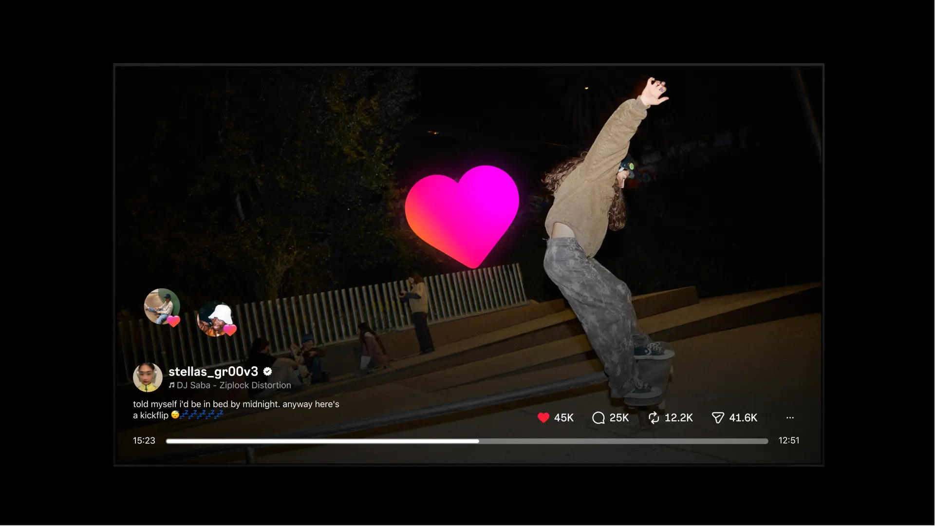 Interface de Instagram en Samsung Smart TV, pantalla de inicio con Reels y Stories