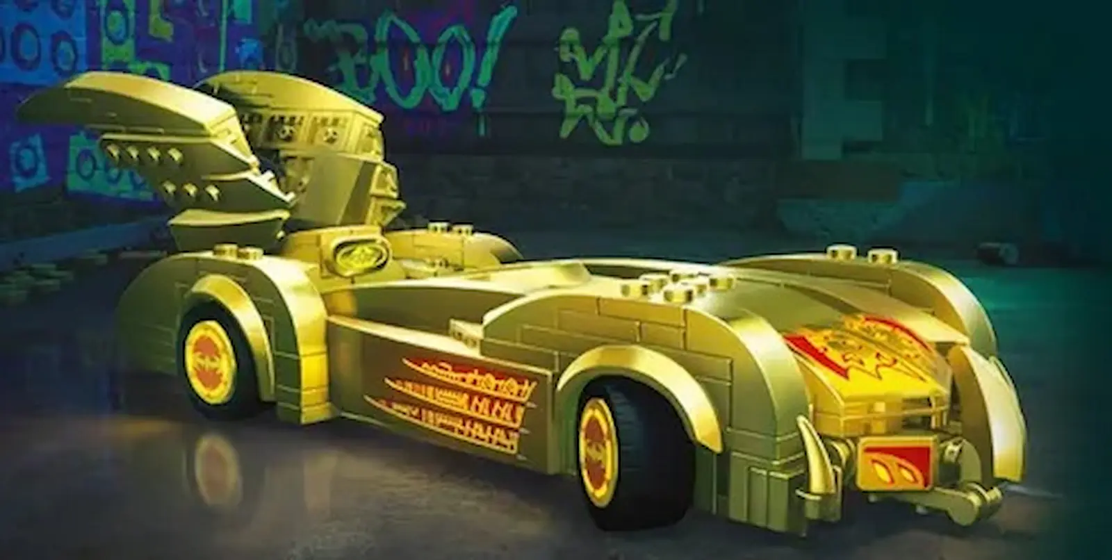 LEGO BATMAN GOLDEN BATMOVILE