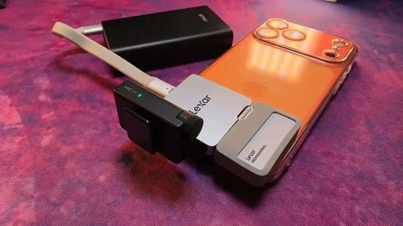 Lexar Professional Go SL400 - conexión USB-C y conectividad del hub