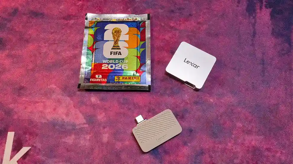 Lexar Professional Go SL400 - SSD y hub desmontados