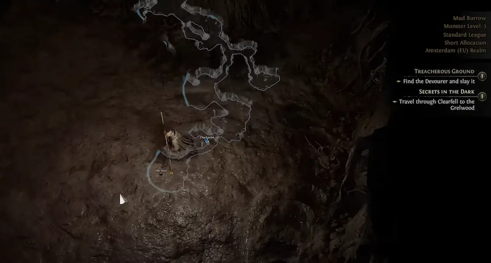 Combate contra el Devorador: el punto debil del jefe es la cabeza en Path of Exile 2