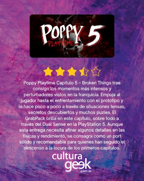 Poppy Playtime Capítulo 5
