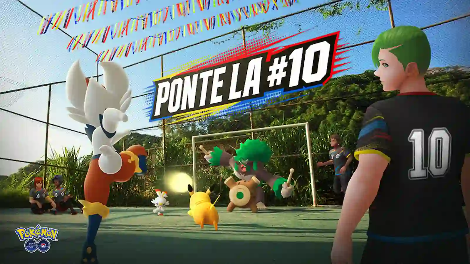 Pokémon GO celebra sus 10 años con el evento Ponte la #10 de futbol en Latinoamerica