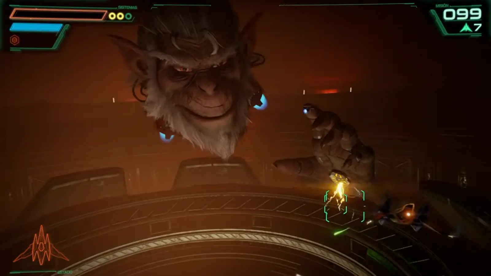 El Barrel Roll del Arwing en Star Fox para Switch 2
