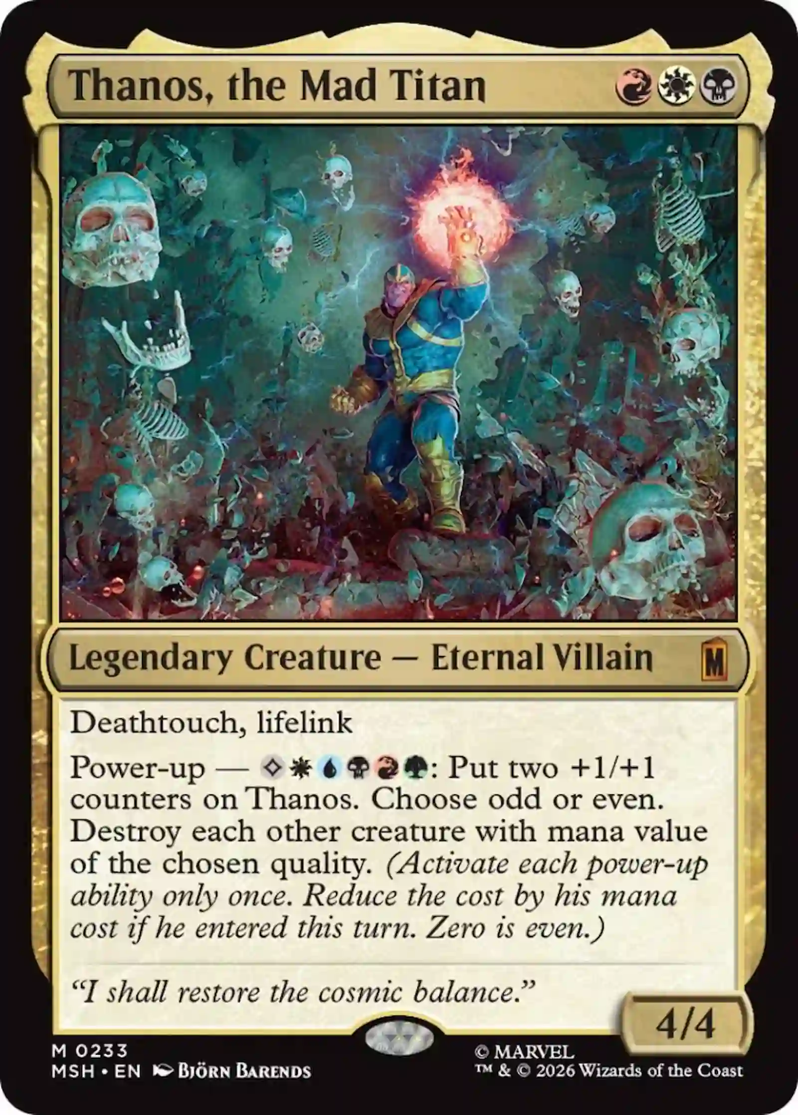 THANES THE MAD TITAN
