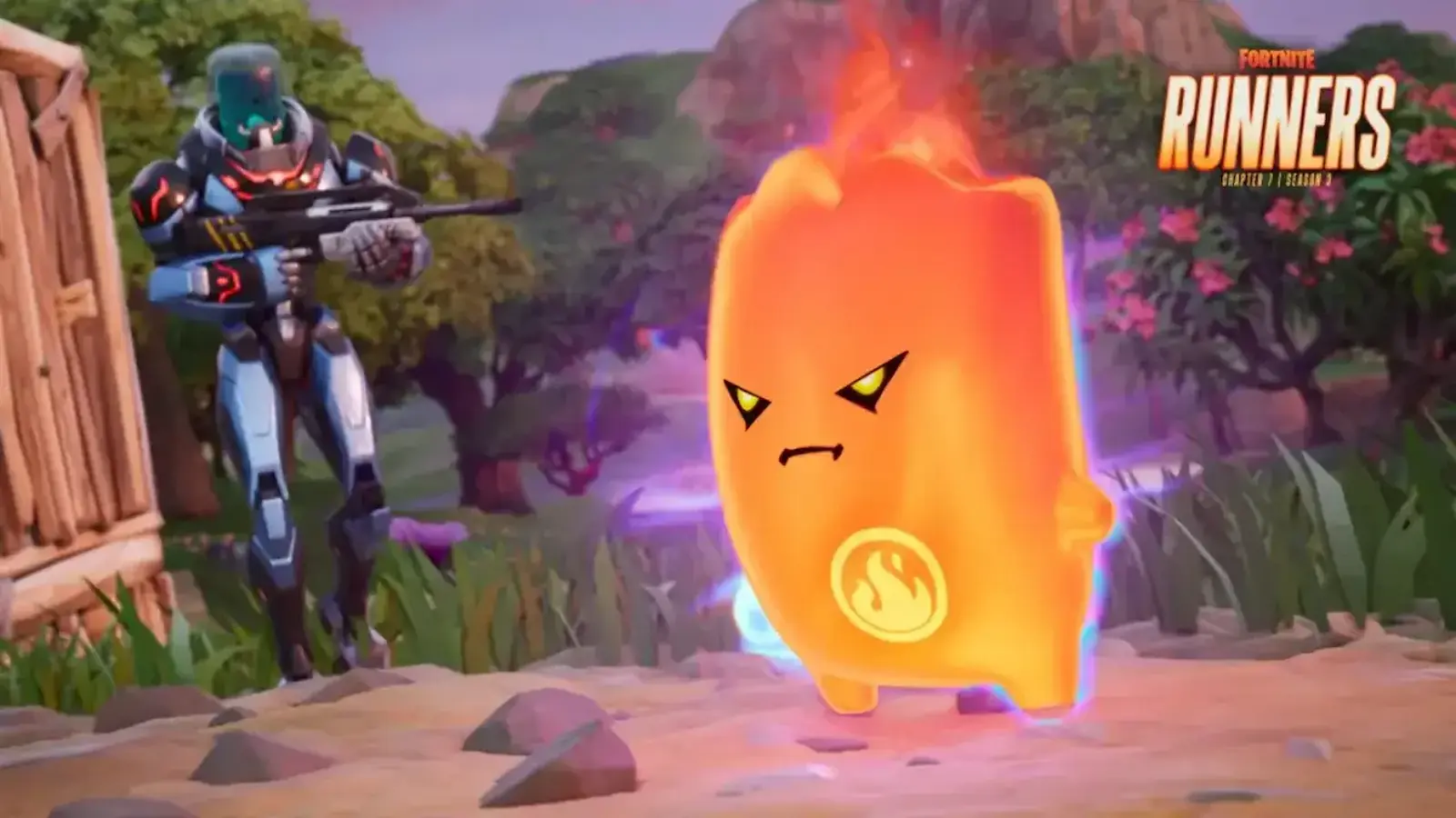 Jugadores en partida de Fortnite Capítulo 7 Temporada 3