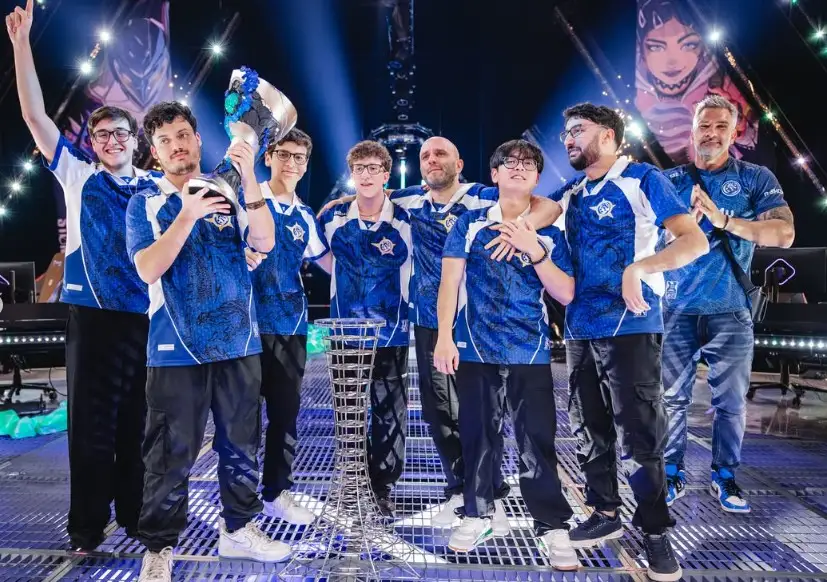 El equipo argentino Leviatán levanta el trofeo del VCT Masters London 2026 en Londres