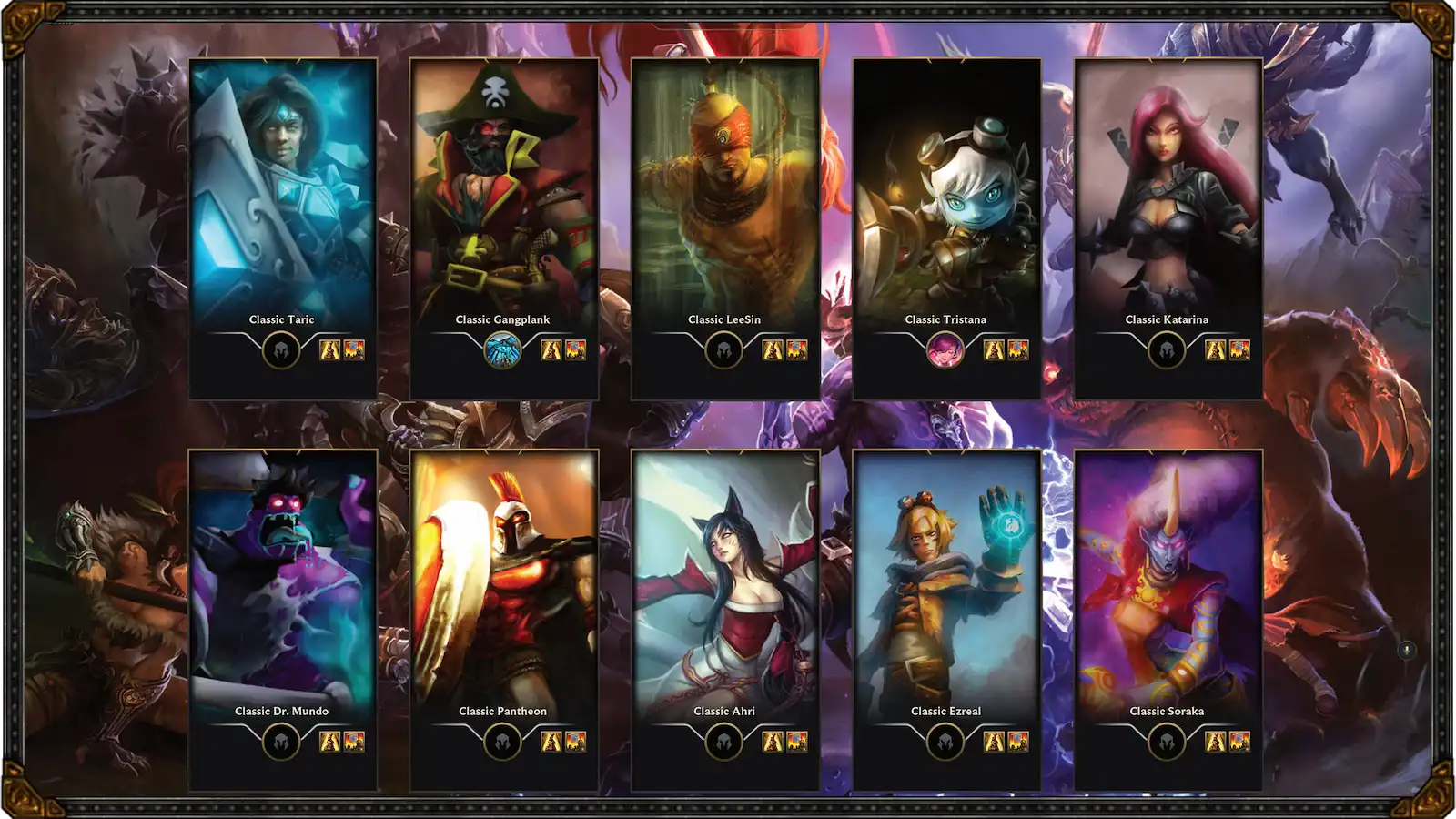 league of legends classic
