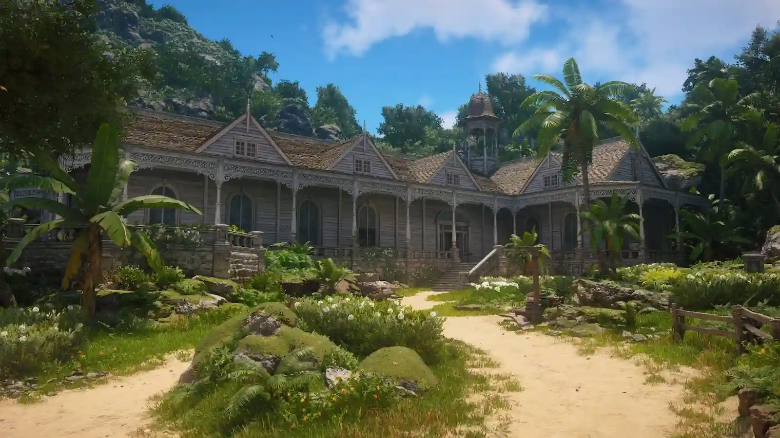 Cuartel general de Gran Inagua en Black Flag Resynced, la mina de oro pasiva
