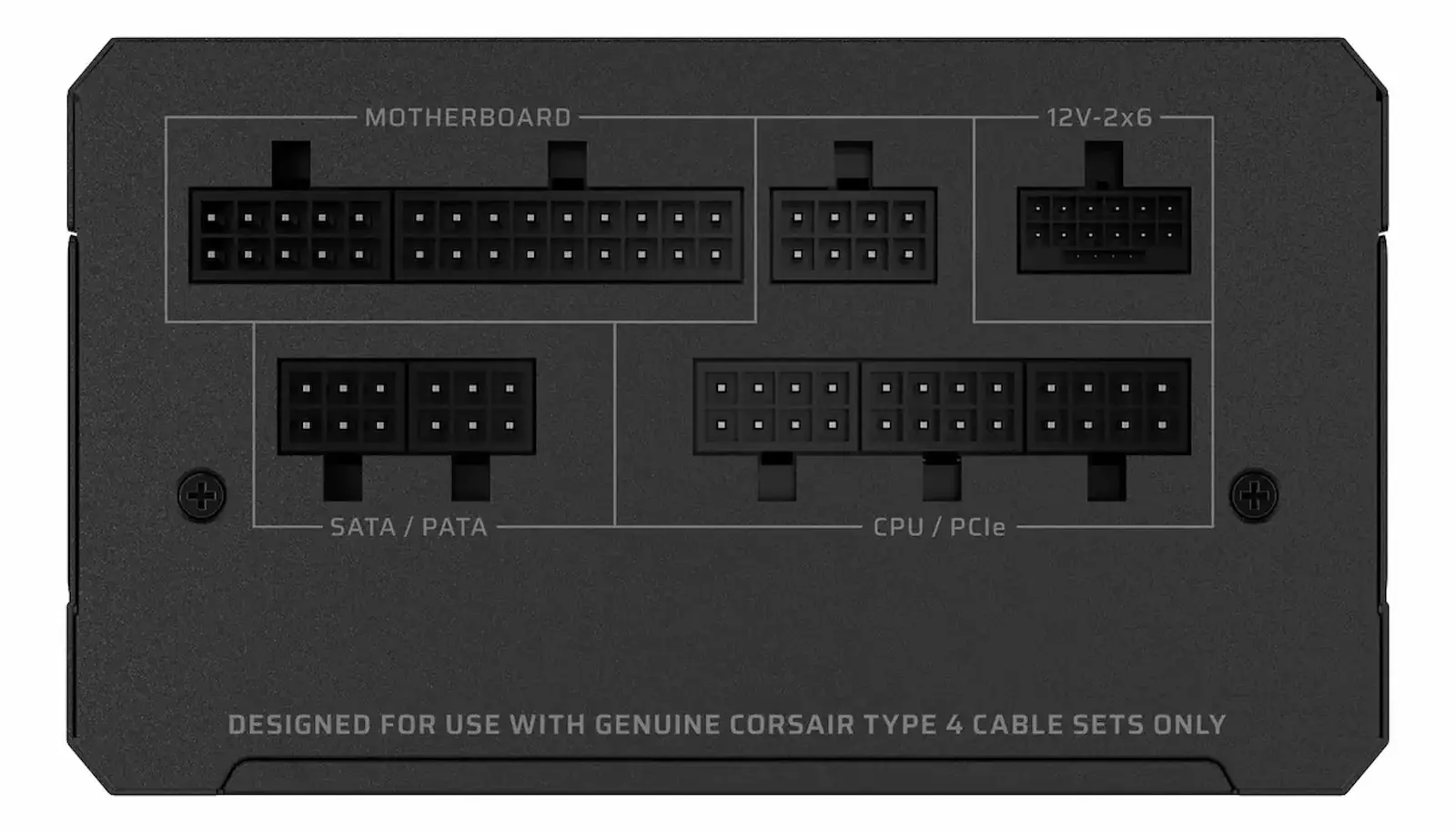 Fuente Corsair RM1000e con cables modulares