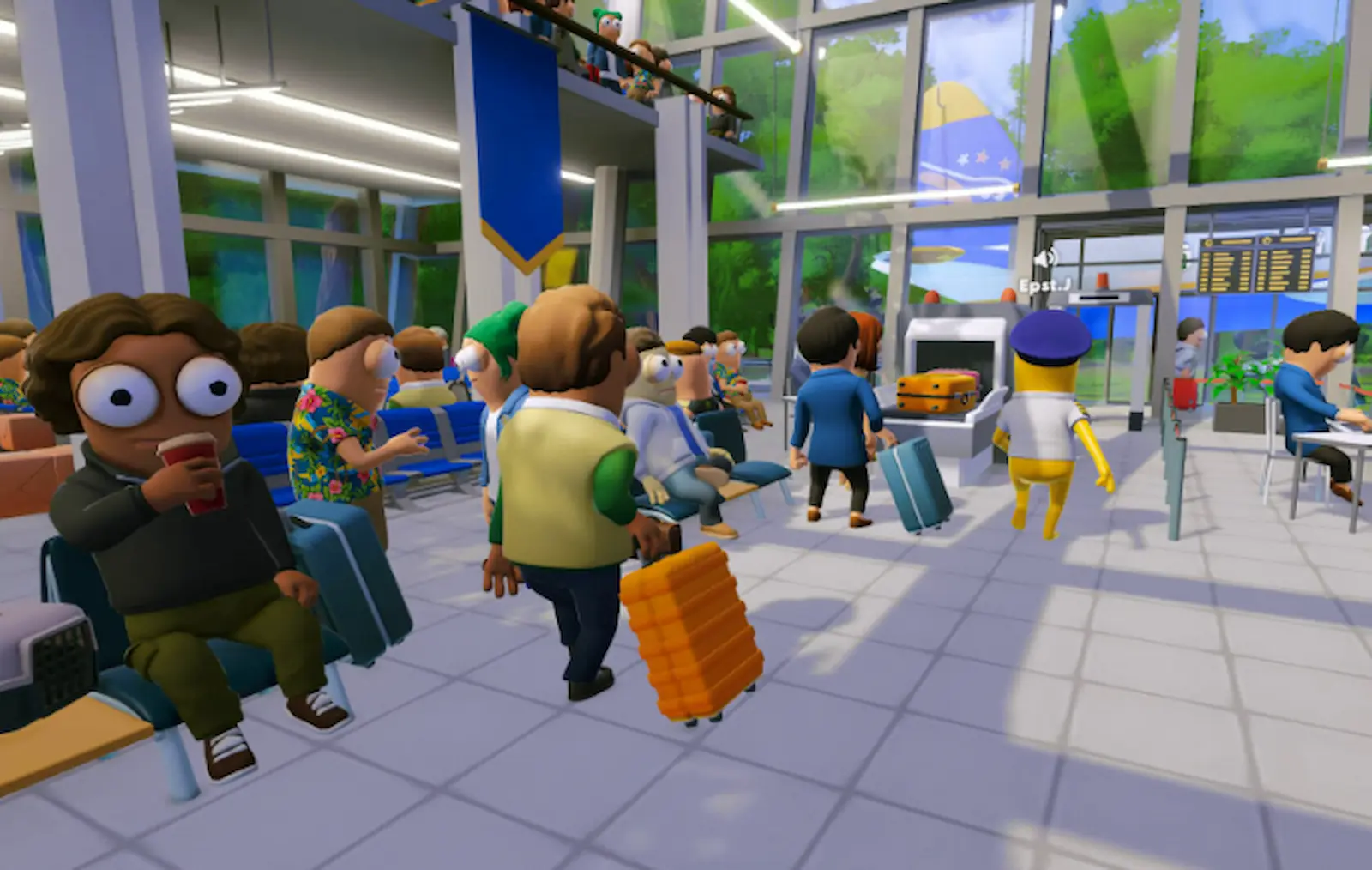 Combate contra piratas aéreos en Dear Passengers
