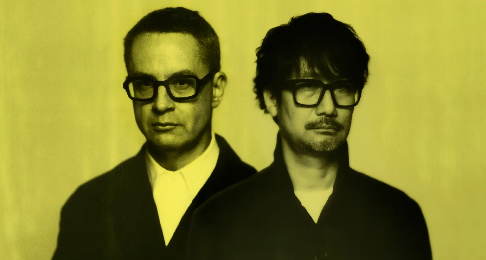 Retrato de Nicolas Winding Refn y Hideo Kojima, los creadores de Satellites