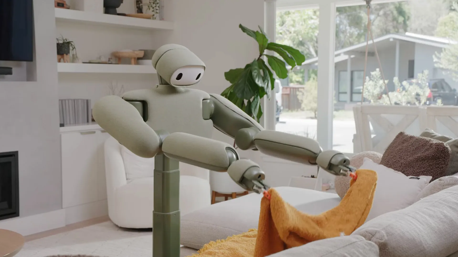 Isaac 1, el robot doméstico de Weave Robotics que dobla ropa y ordena la casa
