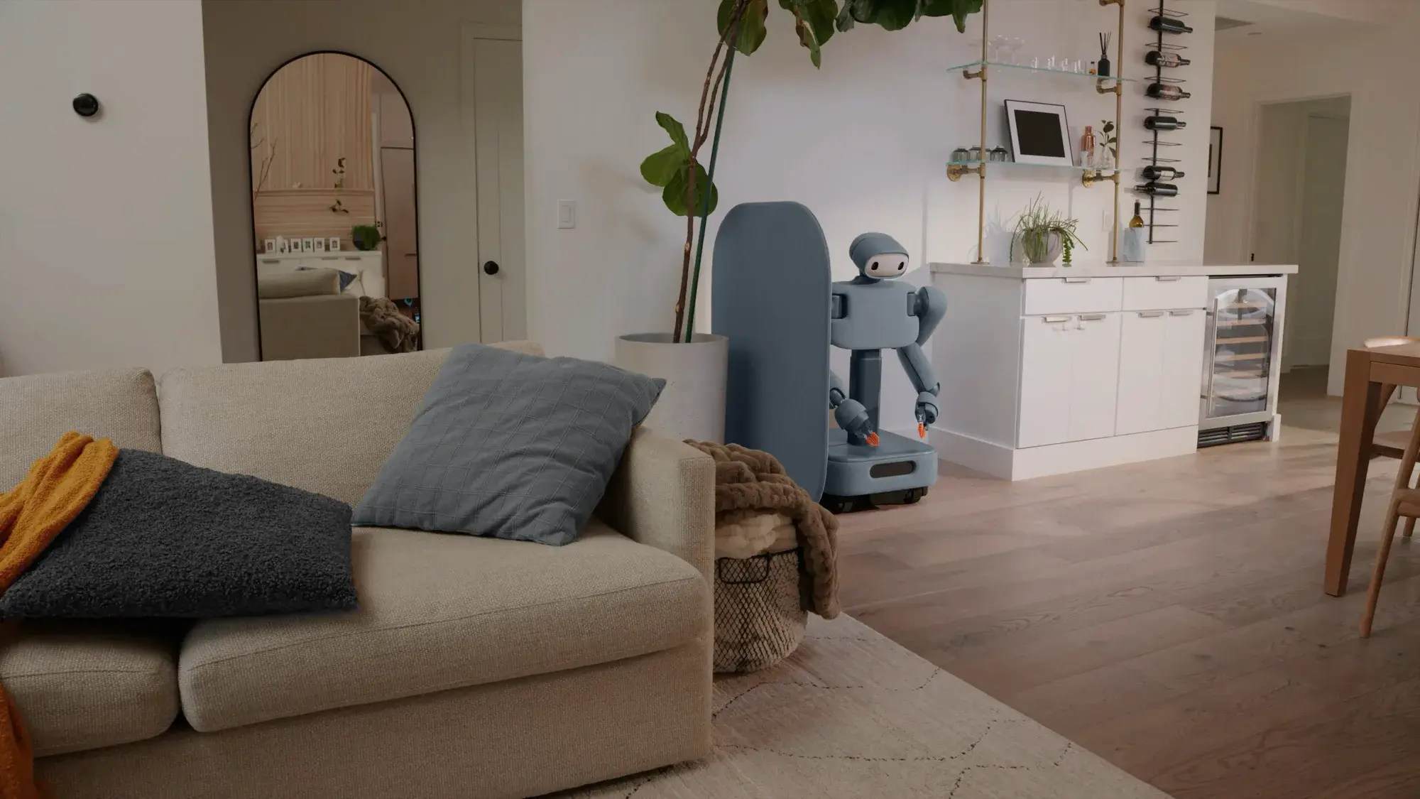 Isaac 1 de Weave Robotics ayudando con las tareas del hogar de forma autónoma