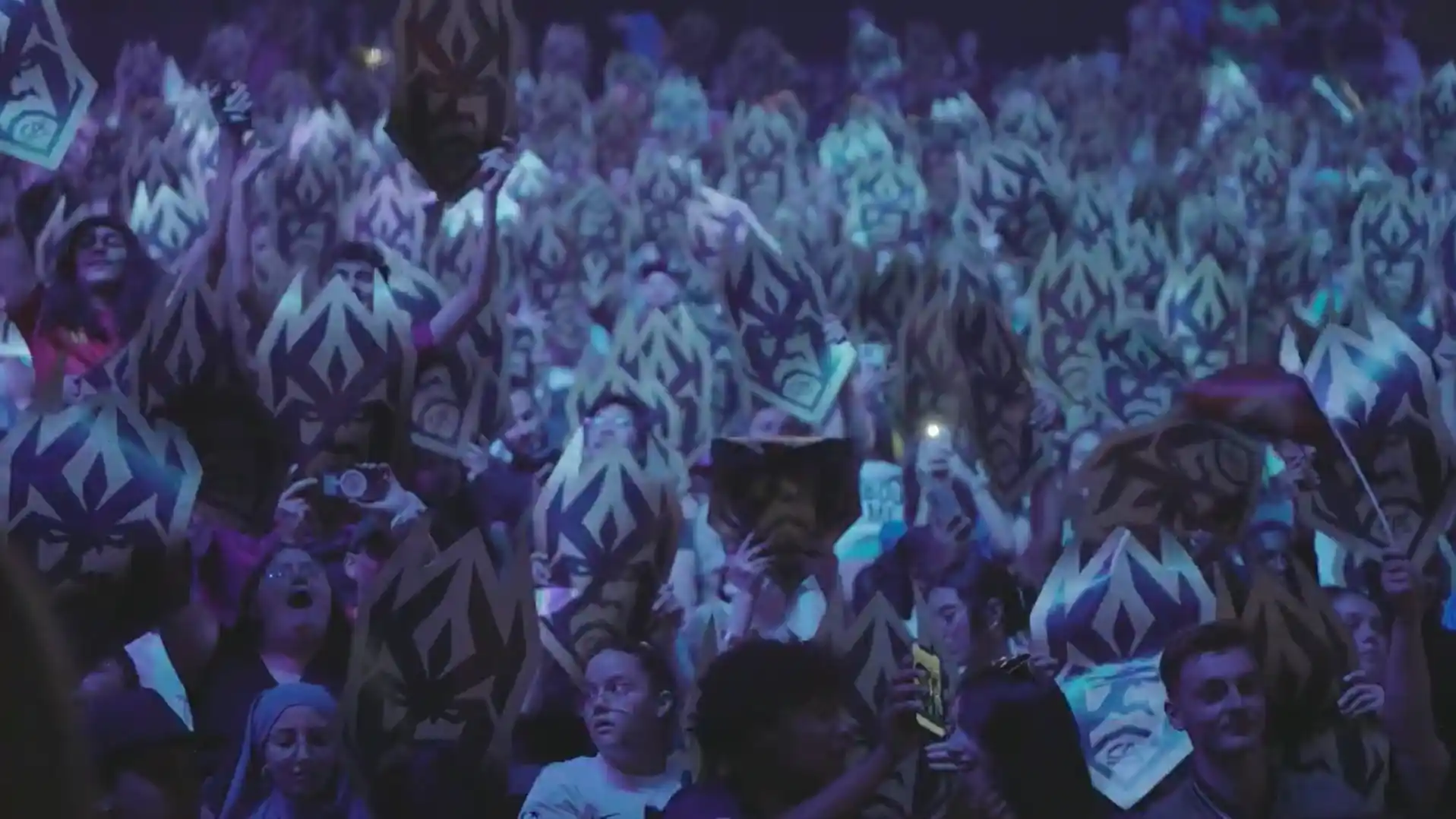 Público en las gradas durante un evento de la Kings League