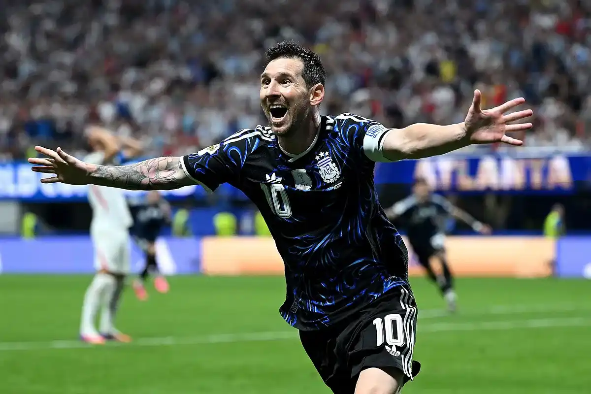 Lionel Messi con la camiseta de Argentina en el Mundial 2026