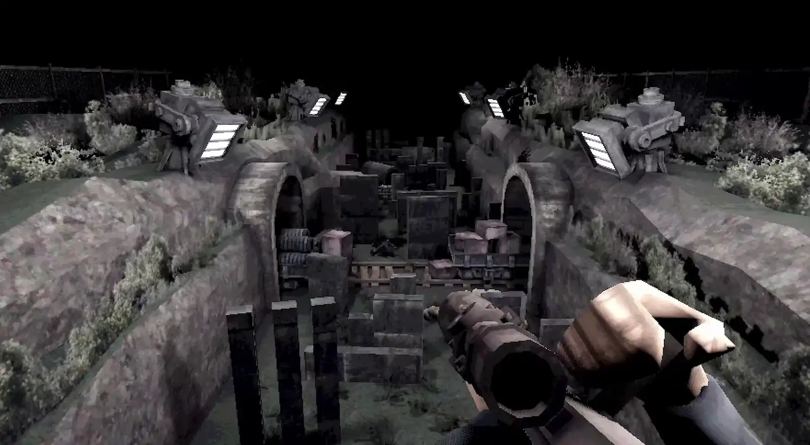 Túnel industrial de uno de los minijuegos de Machine Party