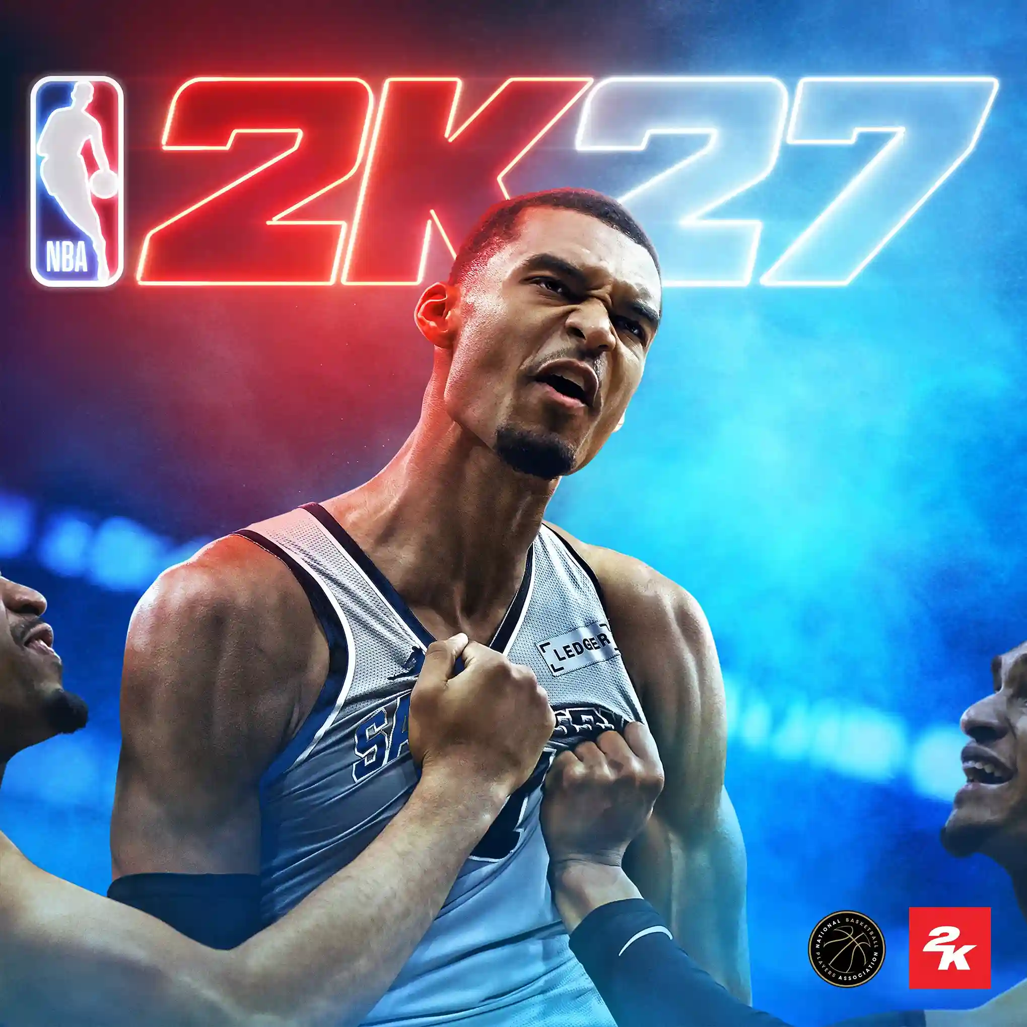 Portada de NBA 2K27 del básquet virtual de 2K