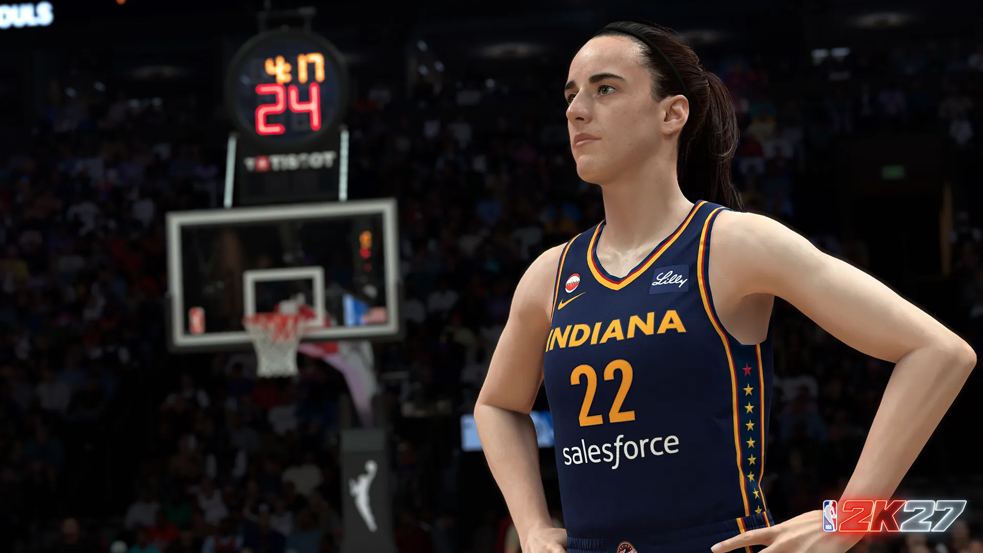 Portada de NBA 2K27 de la franquicia de básquet de 2K