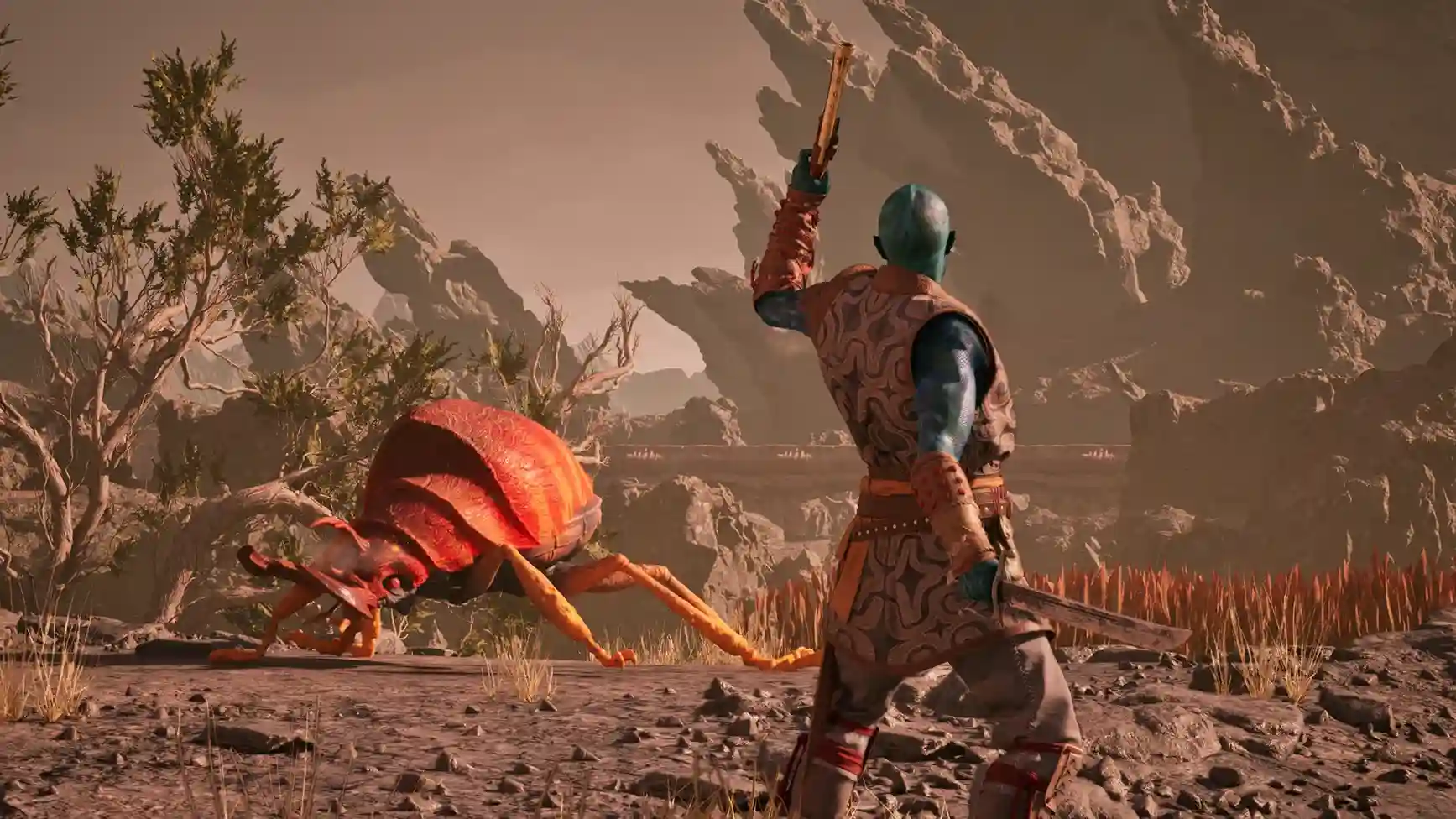 Captura de gameplay de Avowed, el RPG de Obsidian Entertainment