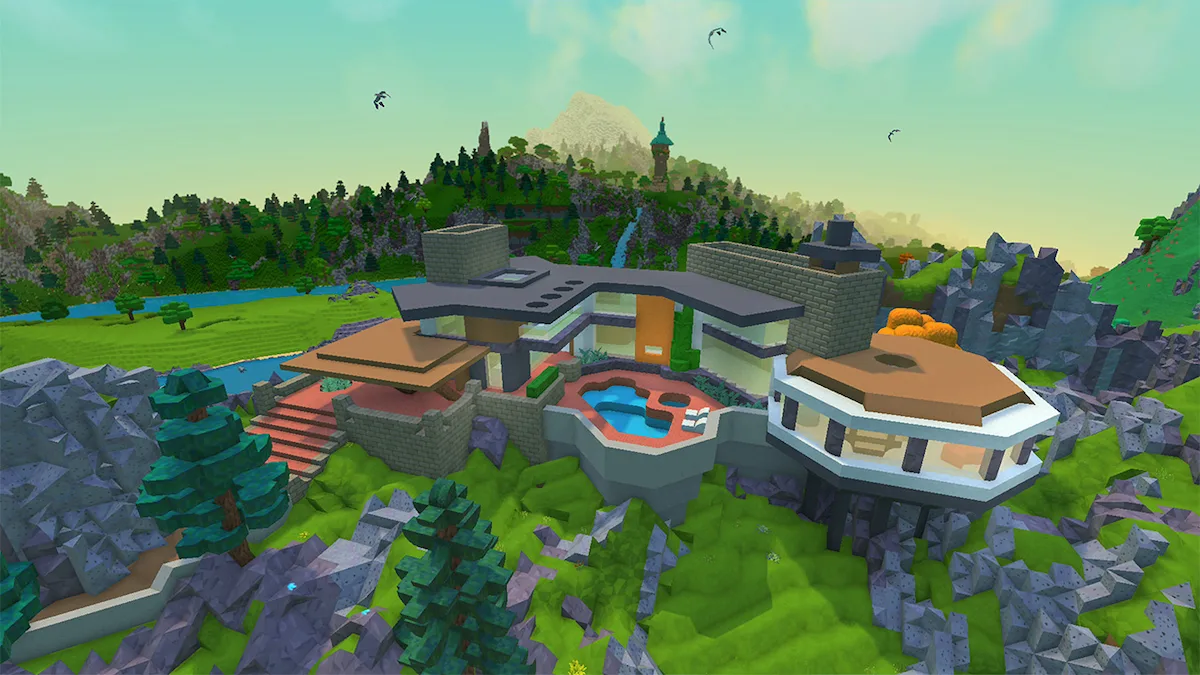 Captura pre-alpha de Reforj, el sandbox de mundo abierto de 4J Studios