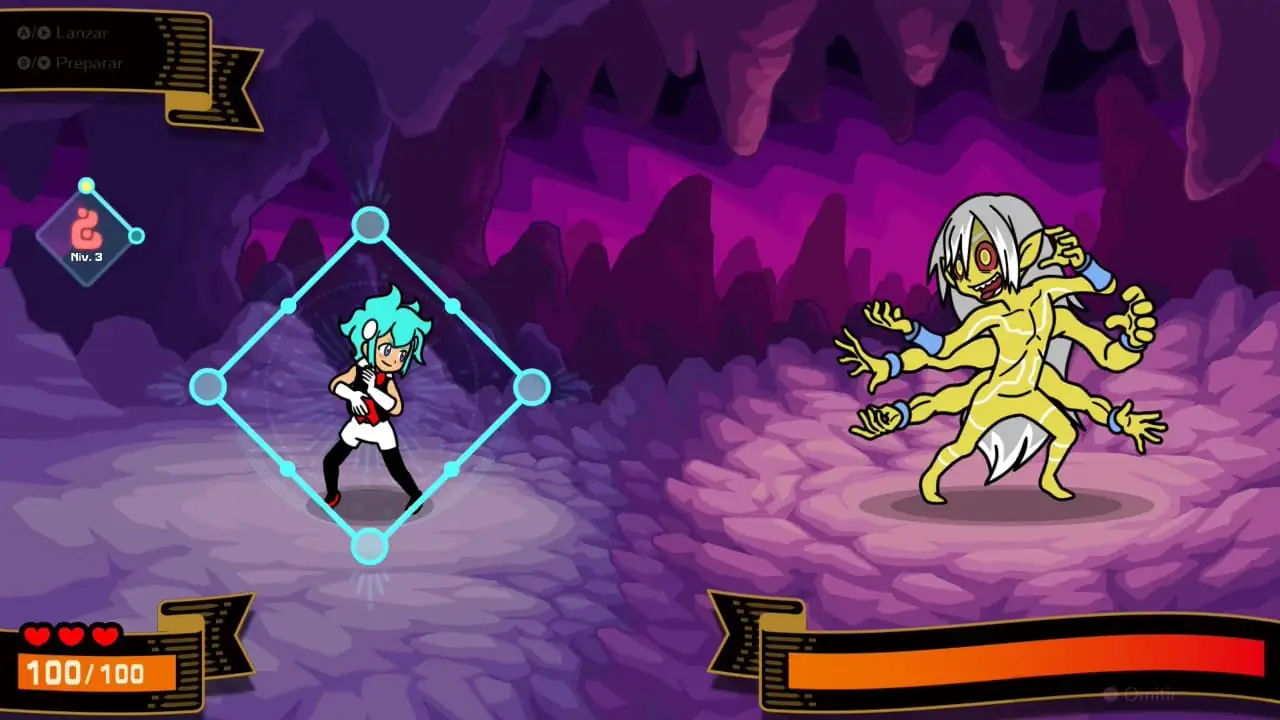 Modo Beatspell de Rhythm Heaven Groove