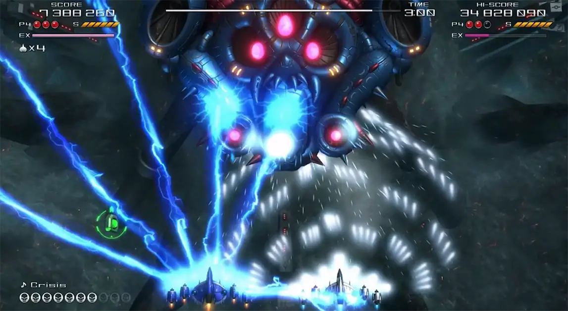 Review Truxton Extreme: dos jugadores enfrentan a un jefe final en el modo cooperativo